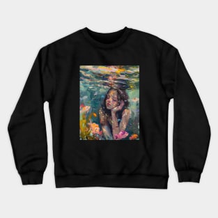 Underwater Girl Crewneck Sweatshirt